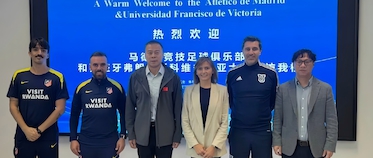 4 位西班牙足球专家走进我院，开启专属授课