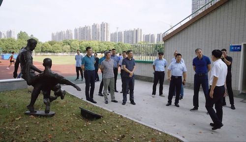 萧山十一中学参观